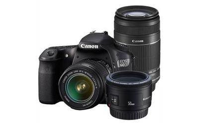 Canon EOS 650D Tri Kit (18-55)(55-250 II)(50 f1.8)