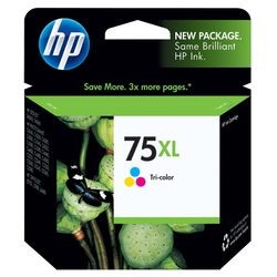 HP 75XL Colour Printer Cartridge 100% genuine HP