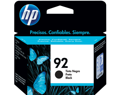 HP 92 Black Printer Cartridge 100% genuine HP