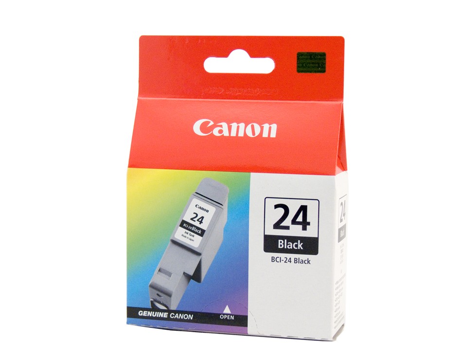 Canon BCI-24 Printer Cartridge (Black) 100% genuine canon