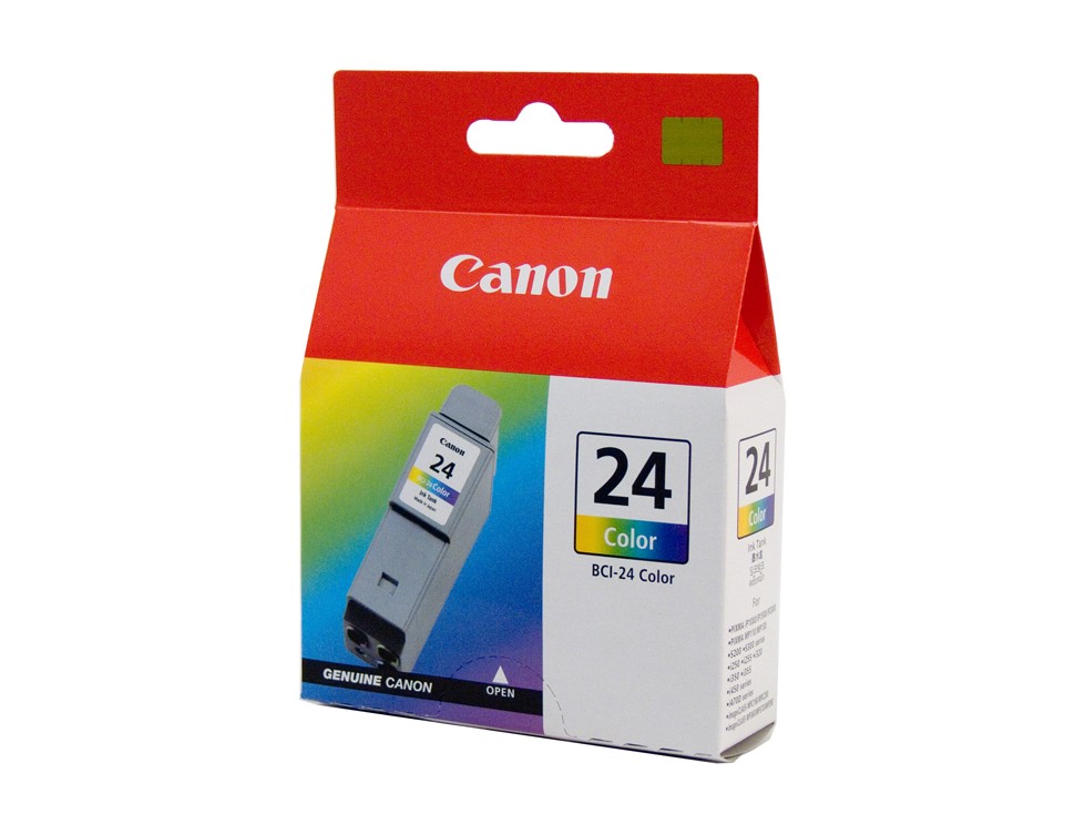 Canon BCI-24 Printer Cartridge (Colour) 100% genuine canon