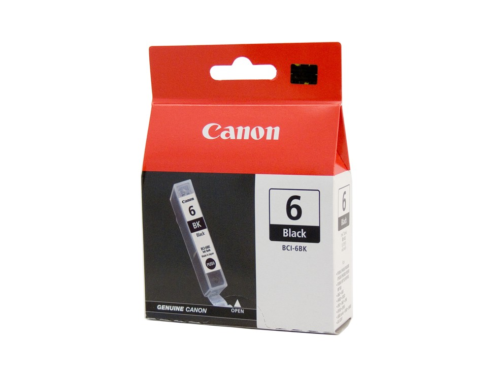 Canon BCI-6 Printer Cartridge (Black) 100% genuine canon