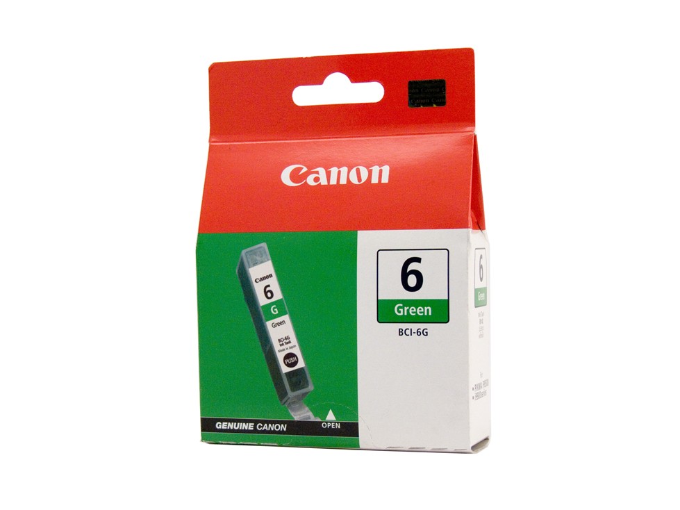 Canon BCI-6 Printer Cartridge (Green) 100% genuine canon