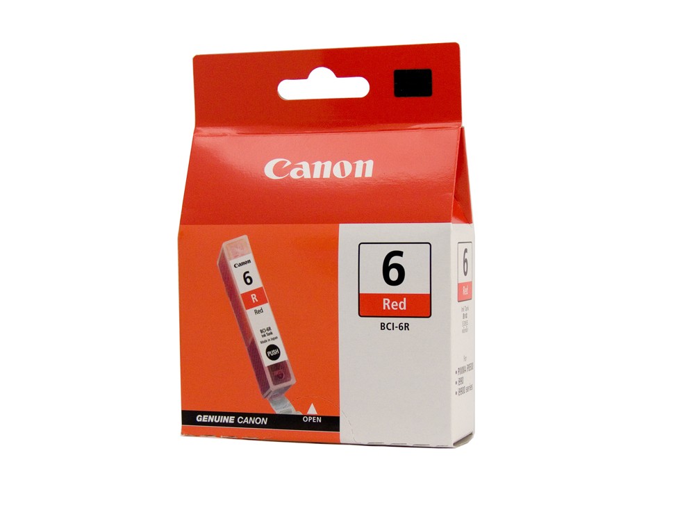 Canon BCI-6 Printer Cartridge (Red) 100% genuine canon