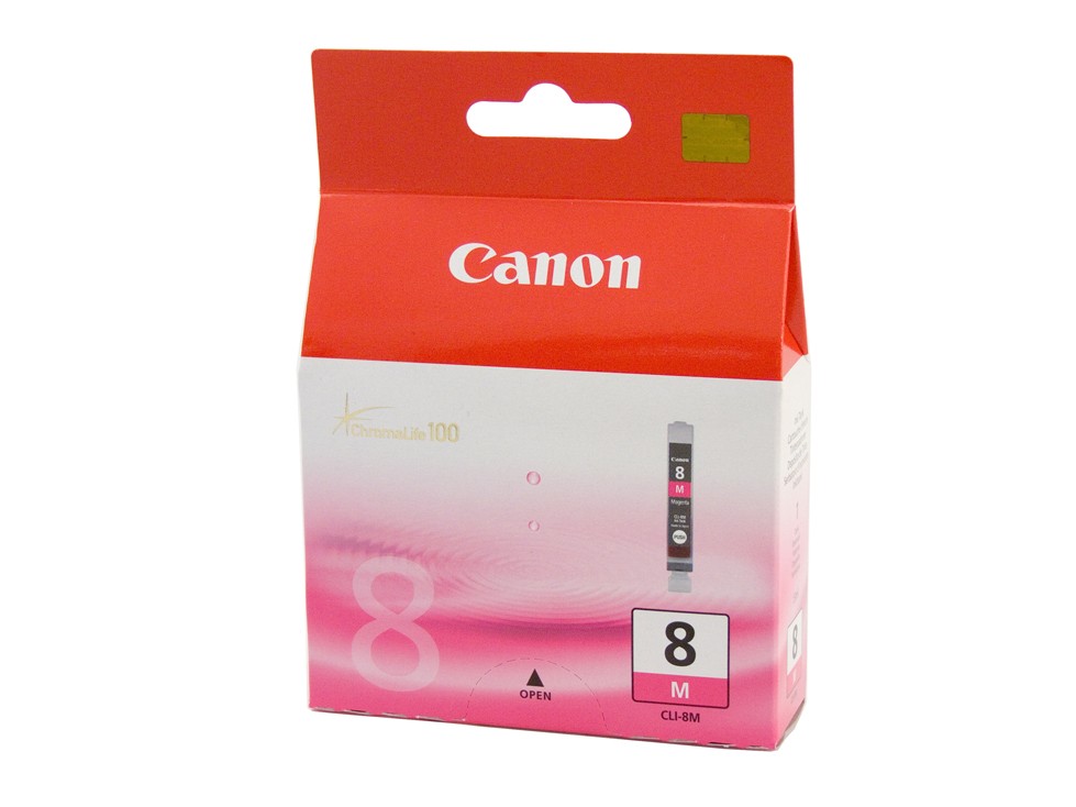 Canon CLI-8 Magenta Printer Cartridge 100% genuine canon