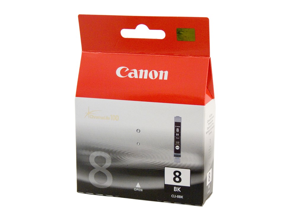 Canon CLI-8 Black Printer Cartridge 100% genuine canon