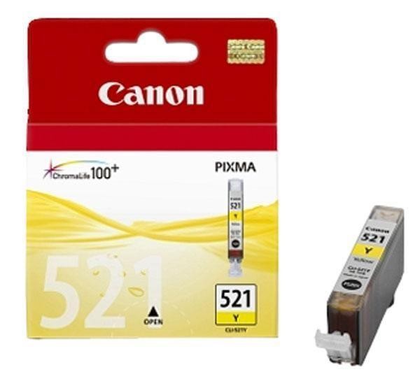 Canon PGI-521 Printer Cartridge (Yellow) 100% genuine canon