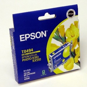 Epson Ink Cartridge T0494 Yellow 100% genuine epson